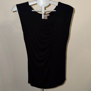 Kenar Elegant Black Blouse